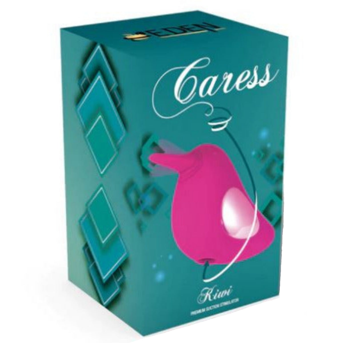 Caress Kiwi Premium Pink Hummingbird Stimulator Arouser Massager