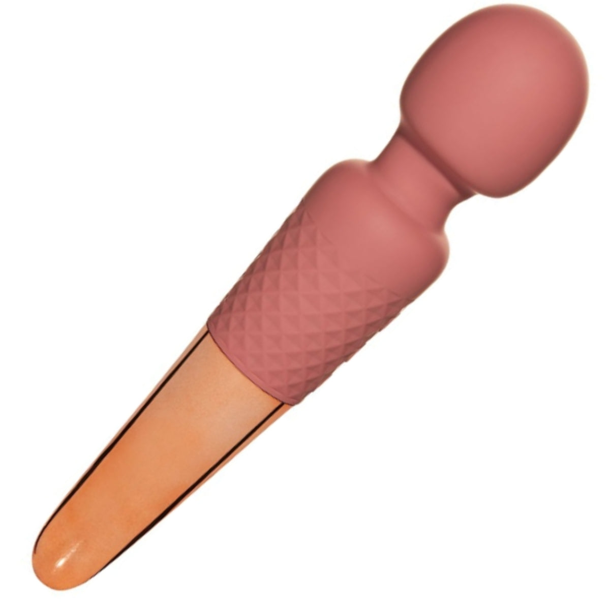 Rosy Bliss Soft Touch Pink Rechargeable 20 Function Wand Massager