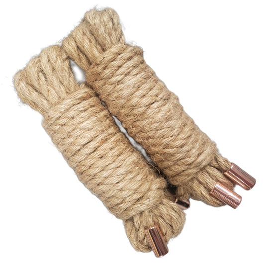 Rough Jute Shibari Kinky Rope Twin Pack