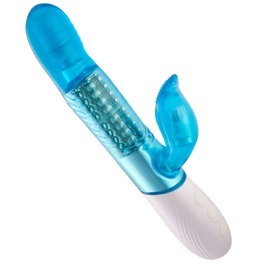 I Am The Danger Blue Sky 8 Function Rabbit Massager
