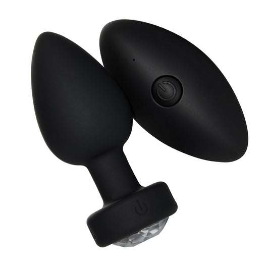 Obsidian Euphoria 10 Function Crystal Massaging Plug