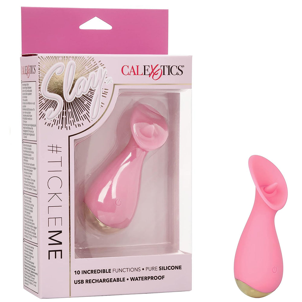 Calexotics Slay #TickleMe in Blush Pink