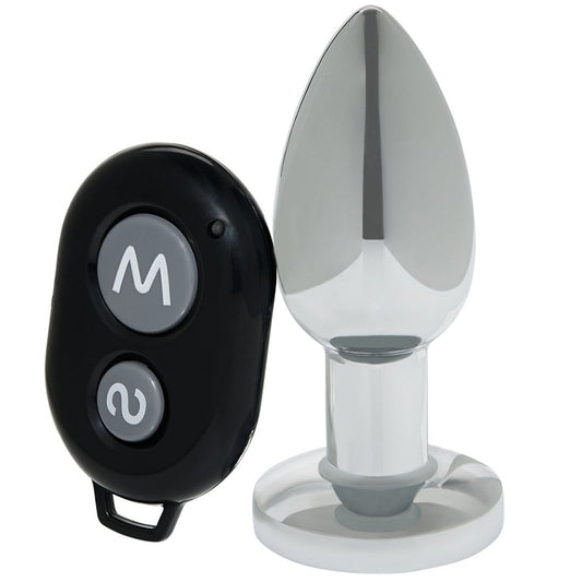 T-6900 Liquid Metal Chromed Massaging Plug