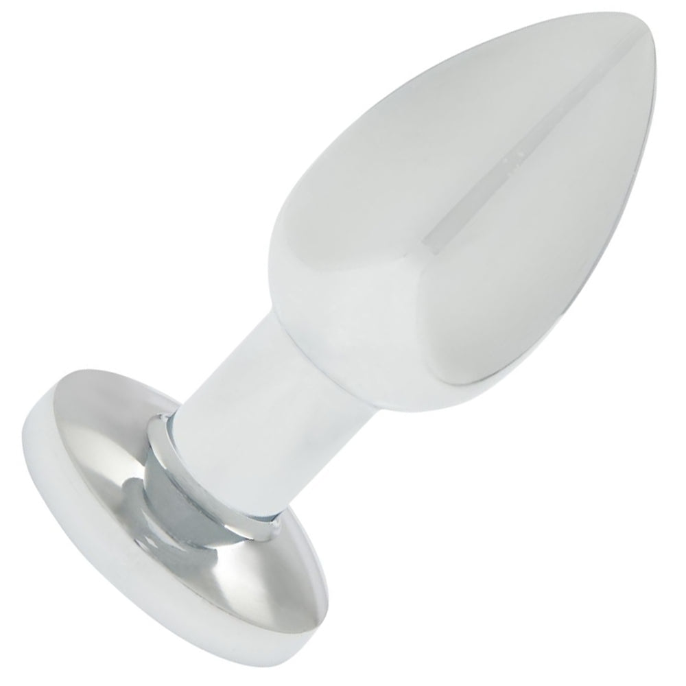T-6900 Liquid Metal Chromed Massaging Plug