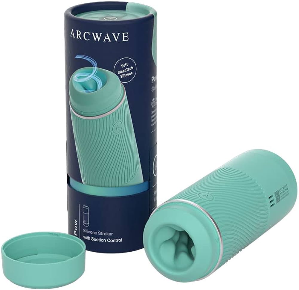 Arcwave Pow Blue Silicone Suction Stroker E