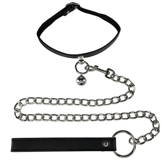 Bellissimo Collar with Bell + Leash Set