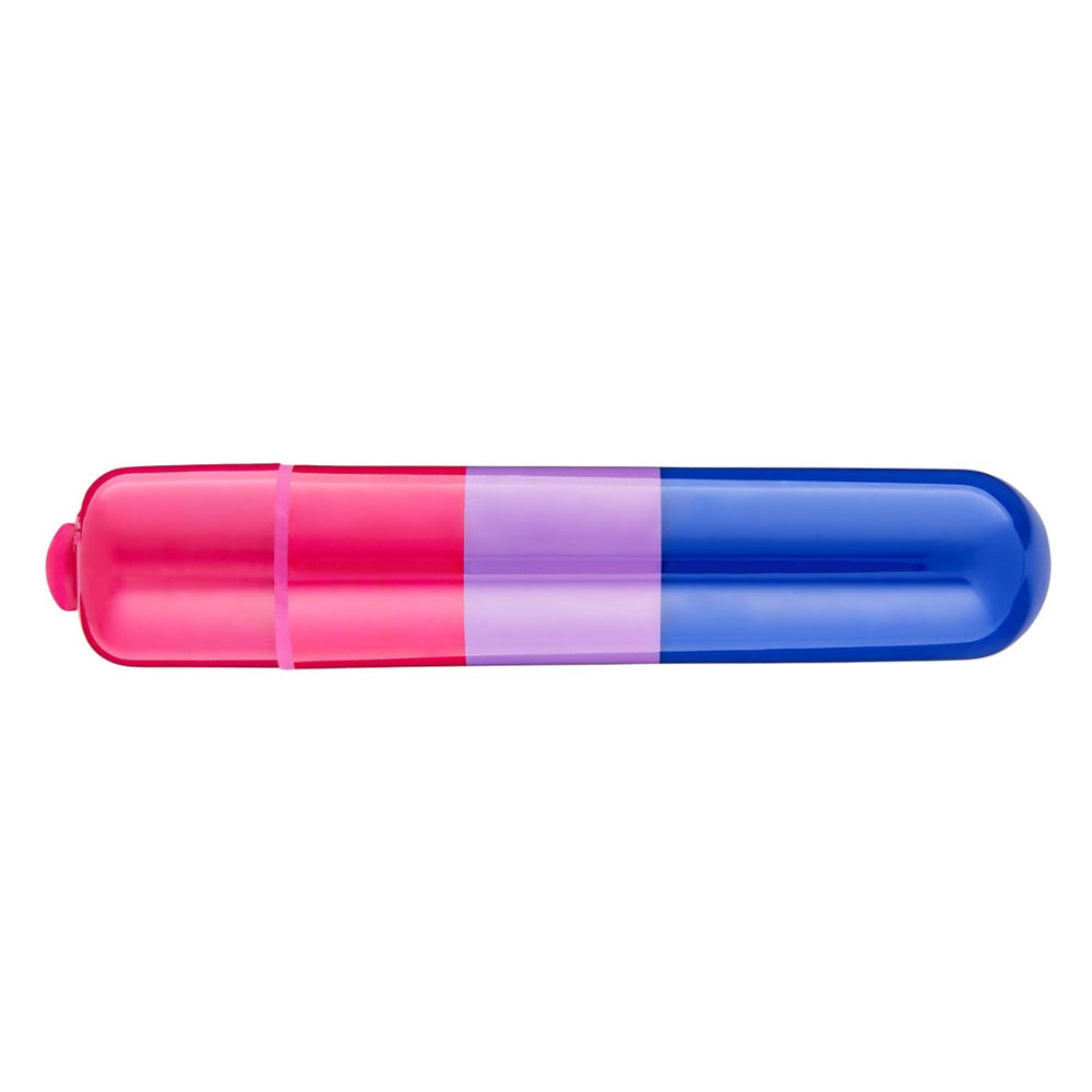 In The Name Of Love Bisexual Pride 10-Function Waterproof Bullet Massager