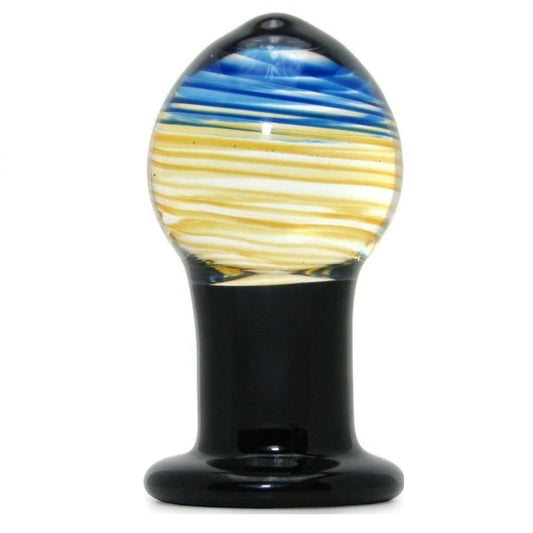 Glas Galileo Gorgeous 3.5" Artisan Handblown Glass Plug