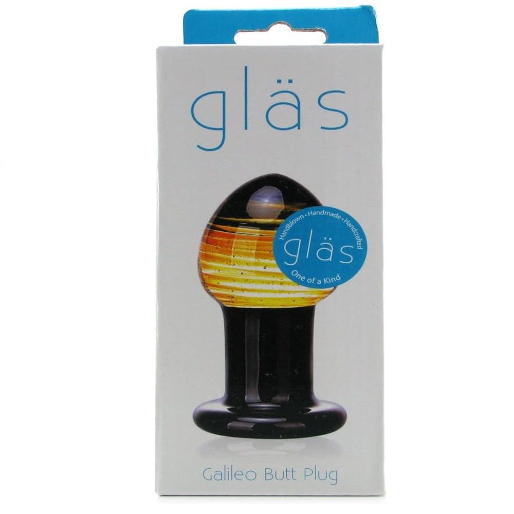 Glas Galileo Gorgeous 3.5" Artisan Handblown Glass Plug