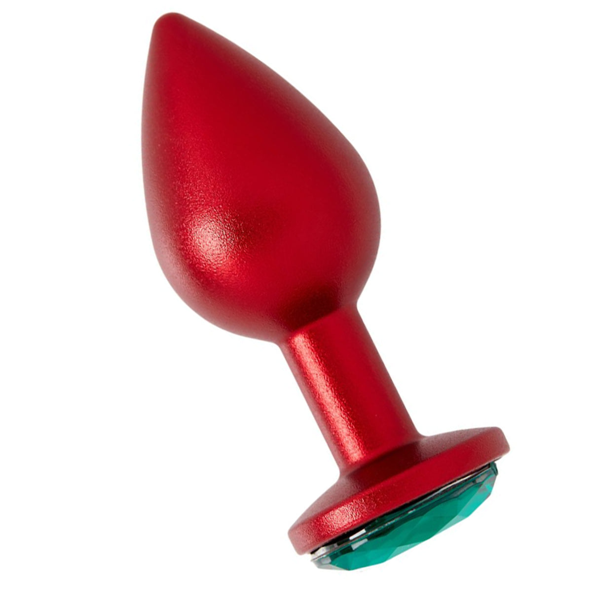 Ho Ho Ho Red + Green Festive Holiday Jeweled Metal Plug