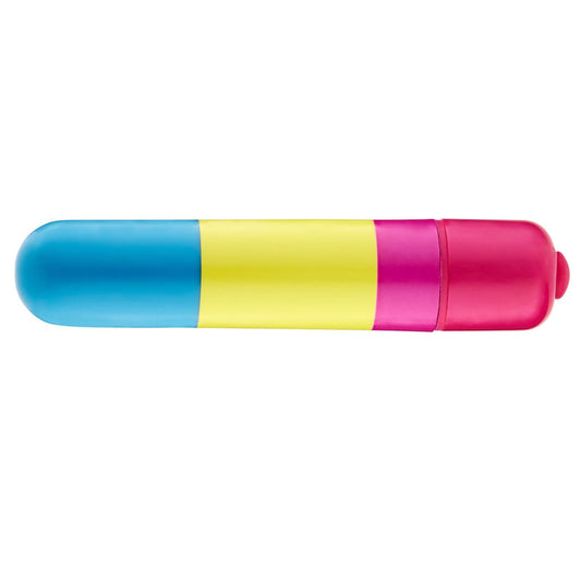 In The Name Of Love Pansexual Pride 10-Function Waterproof Bullet Massager