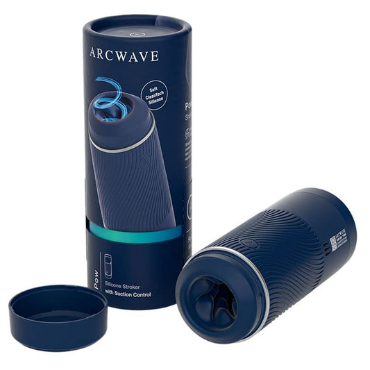 Arcwave Pow Blue Silicone Suction Stroker E