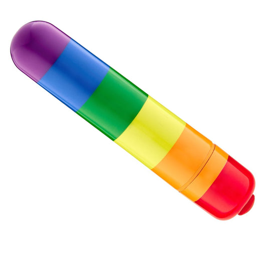 In The Name Of Love Rainbow Queer Pride 10-Function Waterproof Bullet Massager