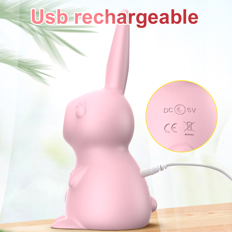 L'il Usagi 7-Mode Triple-Action Pink Bunny Massager