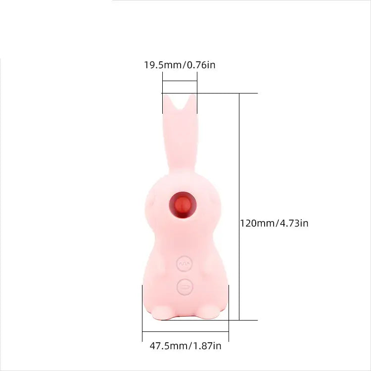 L'il Usagi 7-Mode Triple-Action Pink Bunny Massager